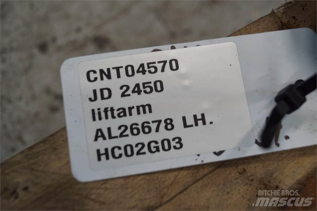 John Deere 2450 Kiti naudoti traktorių priedai