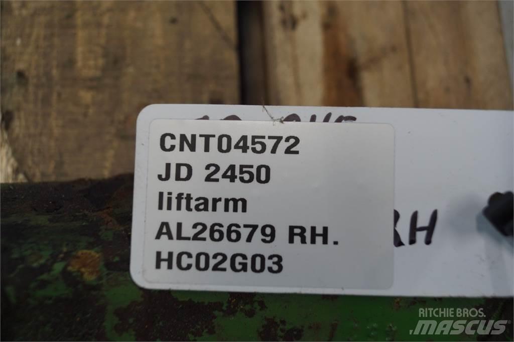 John Deere 2450 Kiti naudoti traktorių priedai