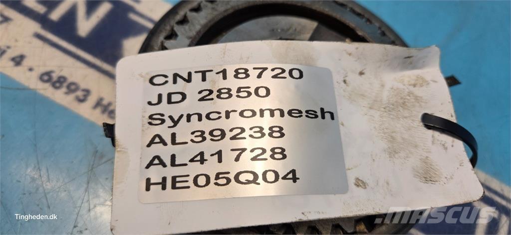 John Deere 2850 Transmisijos