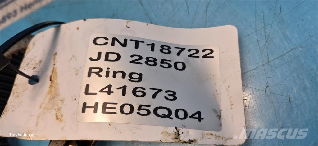 John Deere 2850 Transmisijos