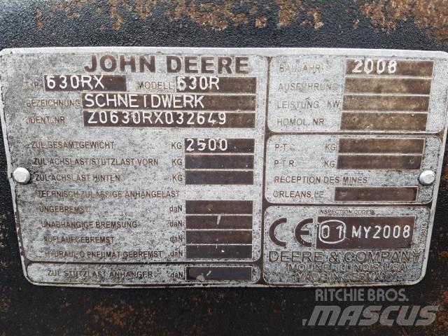 John Deere 30 Derliaus nuėmimo kombainų priedai
