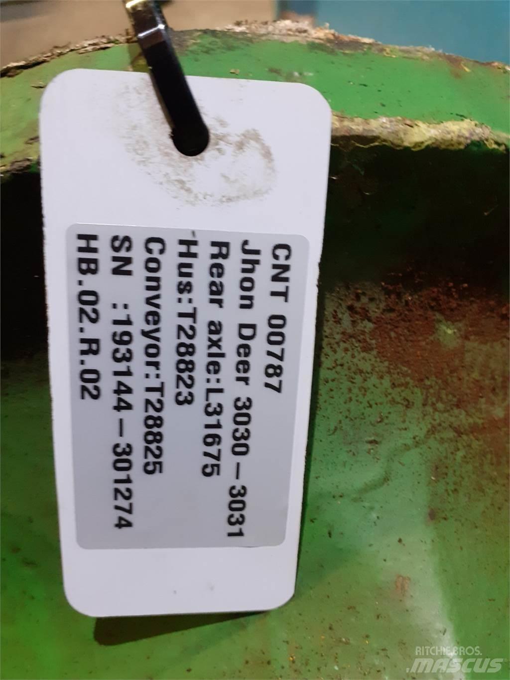 John Deere 3030 Kiti naudoti traktorių priedai