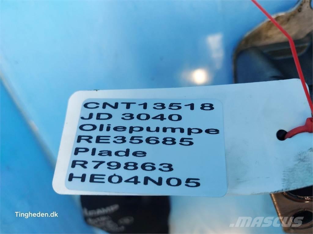John Deere 3040 Hidraulikos įrenginiai