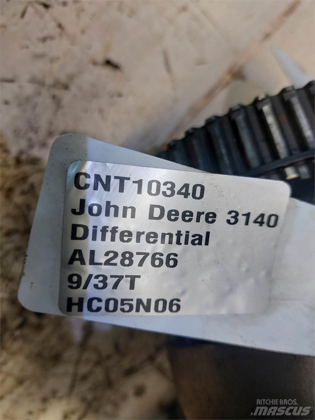 John Deere 3140 Transmisijos
