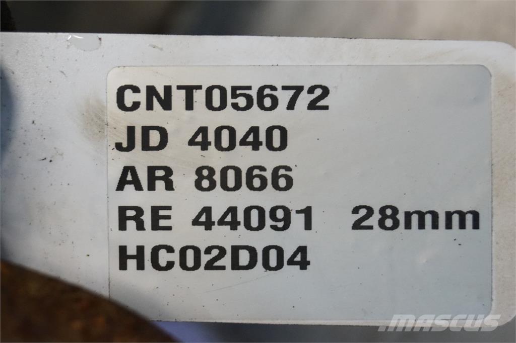 John Deere 4040 Kiti naudoti traktorių priedai