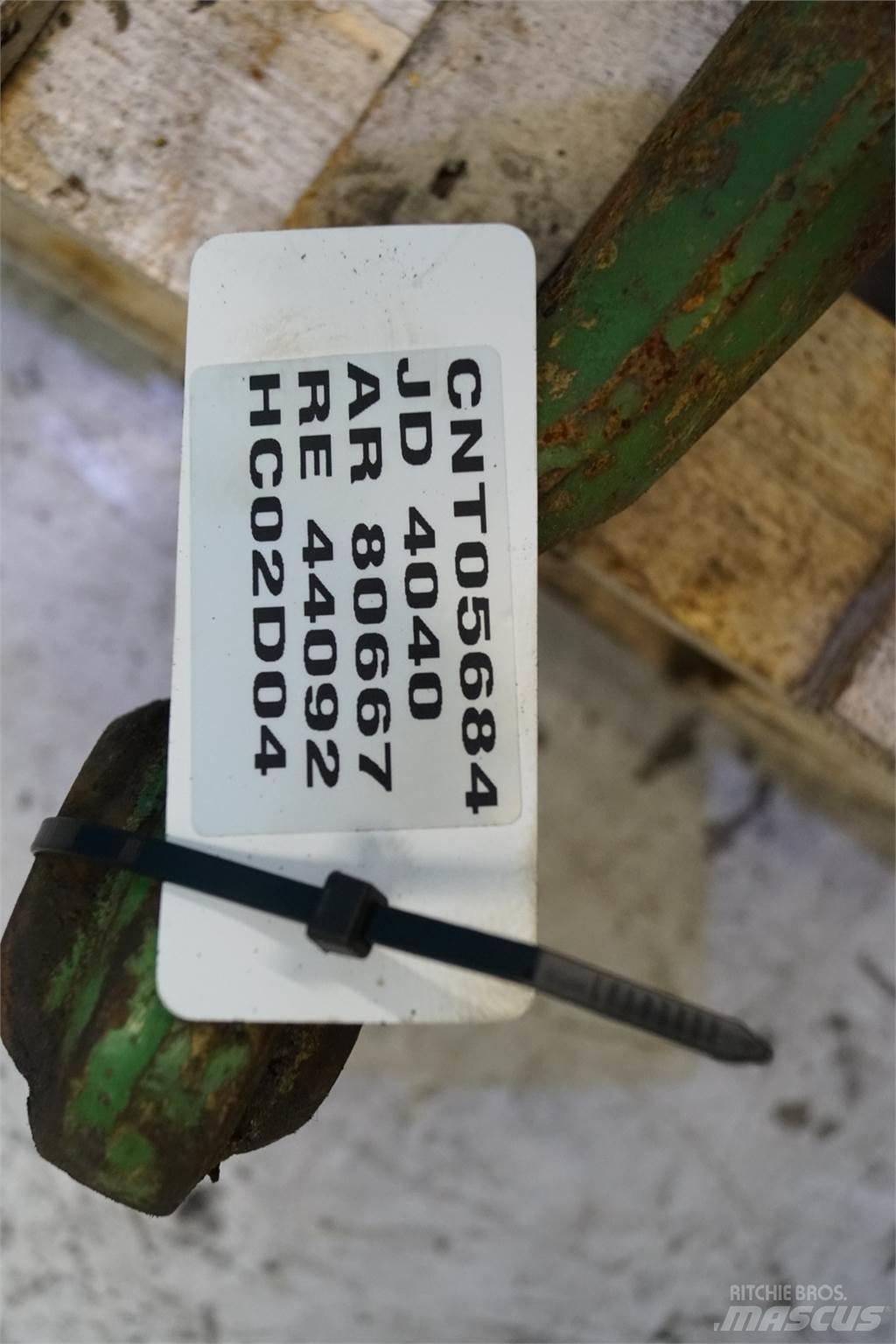 John Deere 4040 Kiti naudoti traktorių priedai