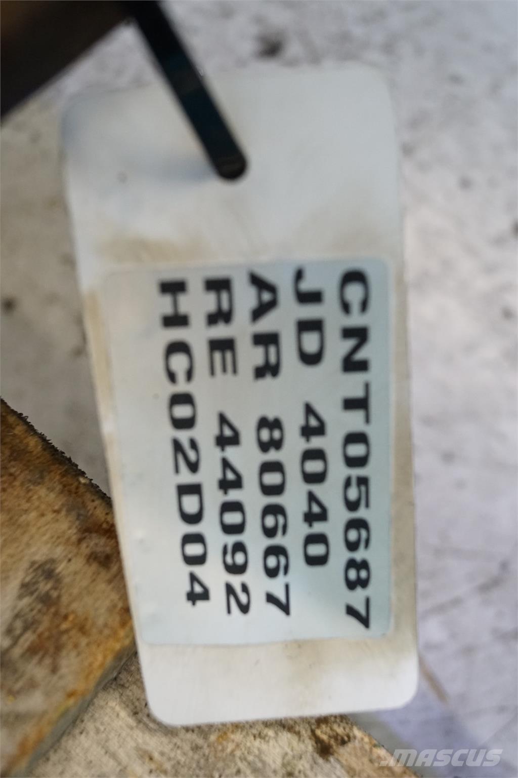 John Deere 4040 Kiti naudoti traktorių priedai