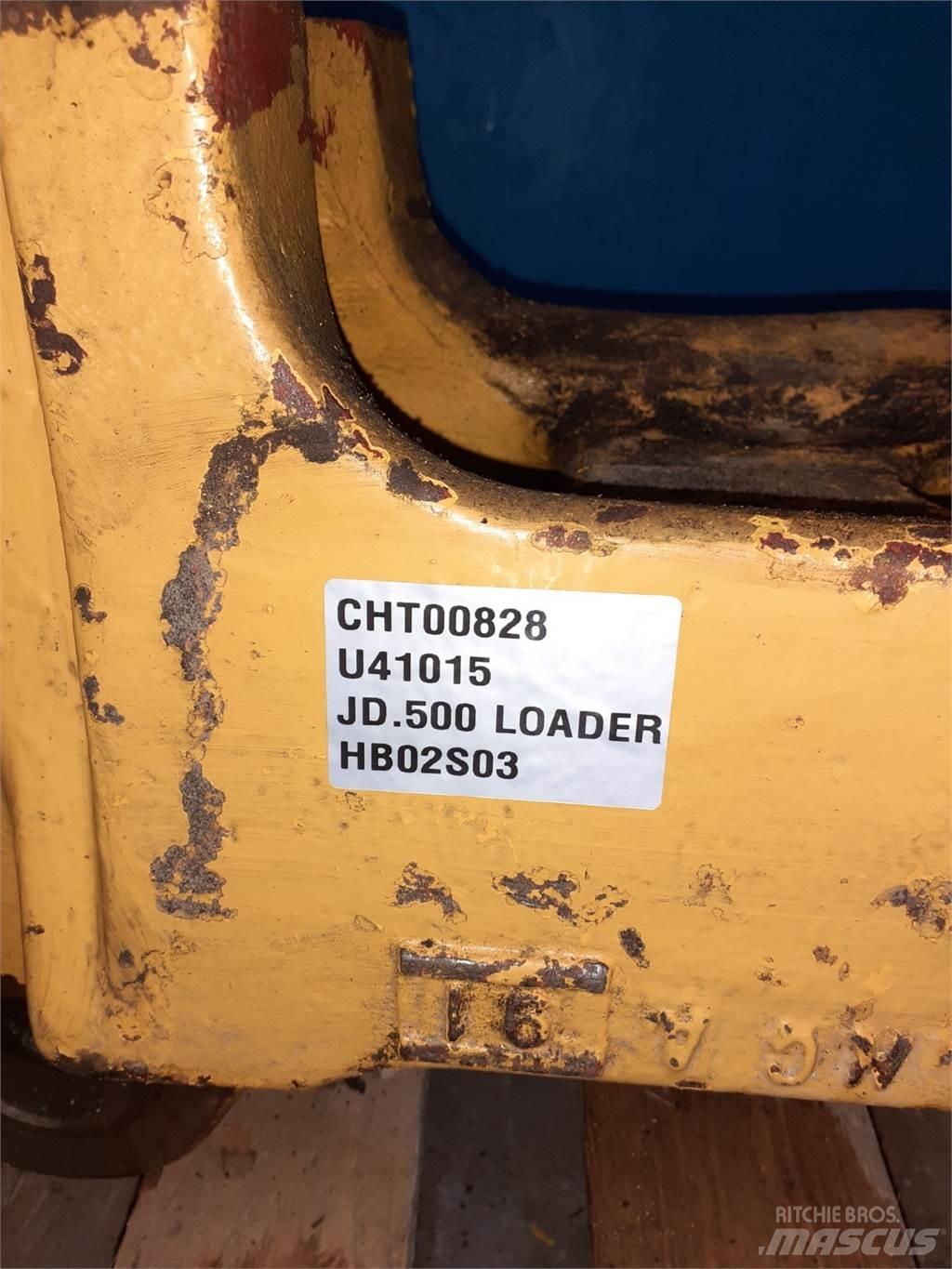John Deere 500 Tranšėjų kasimo technika
