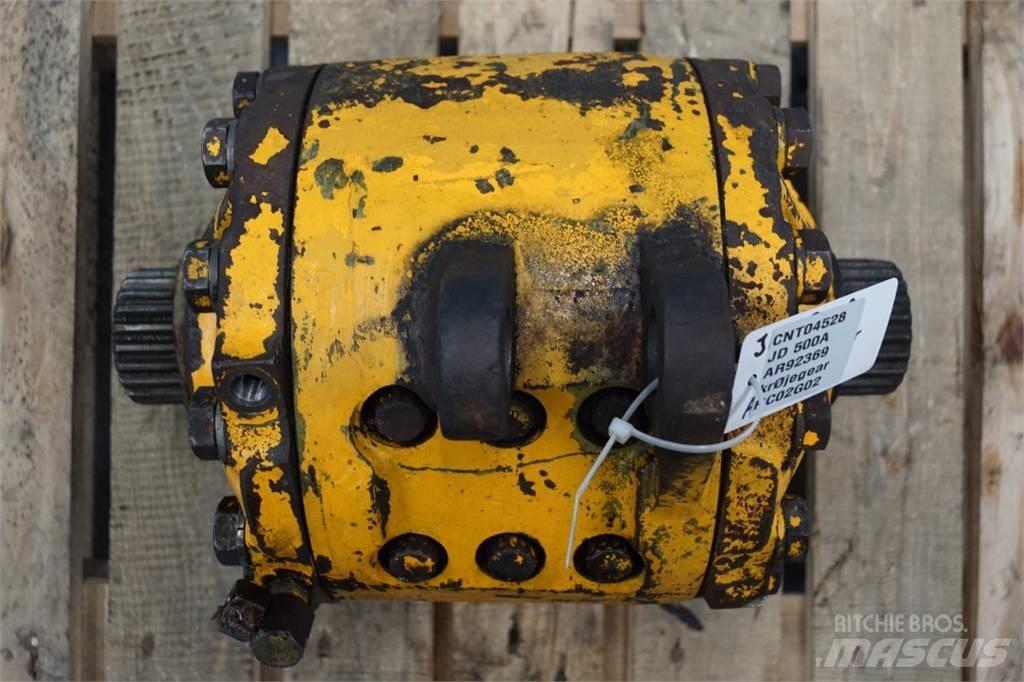 John Deere 500A Hidraulikos įrenginiai