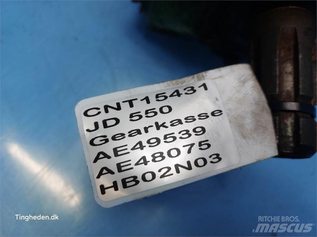 John Deere 550 Transmisijos