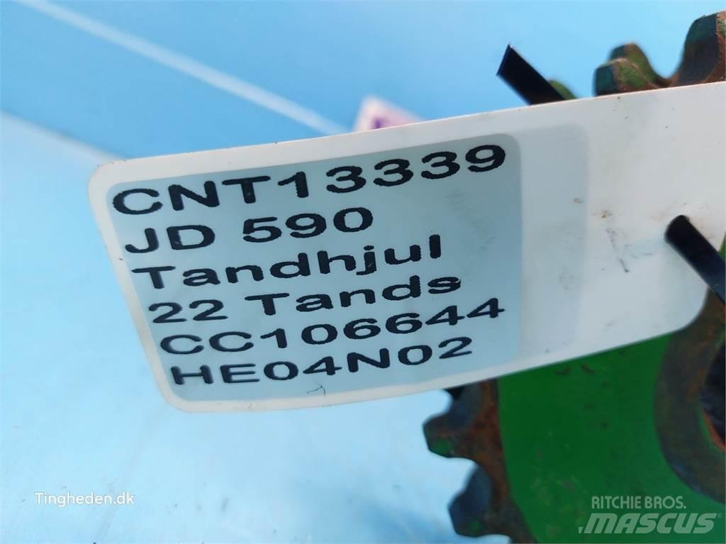 John Deere 590 Transmisijos