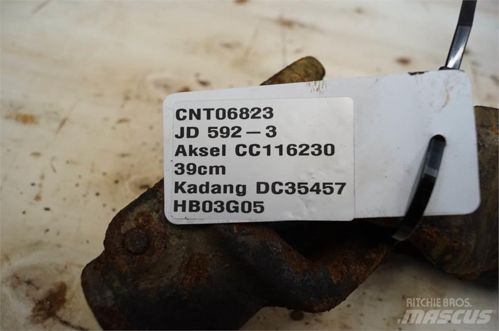John Deere 592 Kiti naudoti traktorių priedai