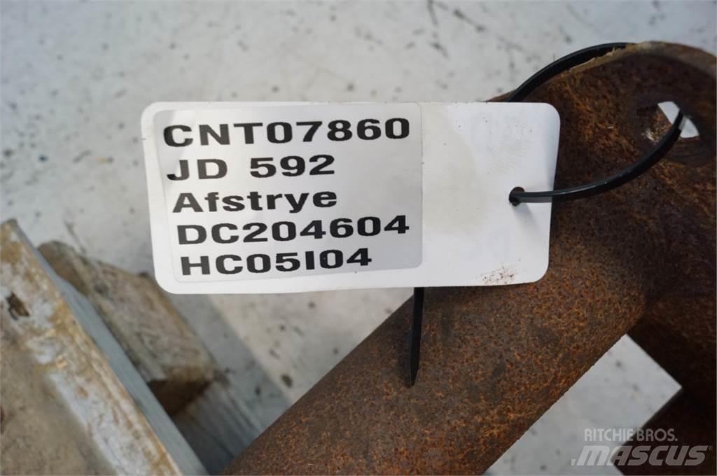 John Deere 592 Derliaus nuėmimo kombainų priedai