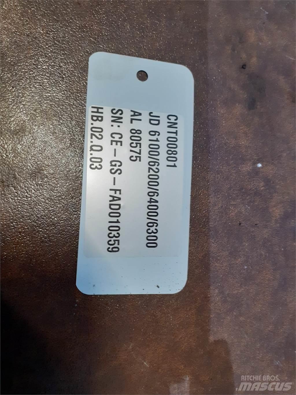 John Deere 6100 Kiti naudoti traktorių priedai