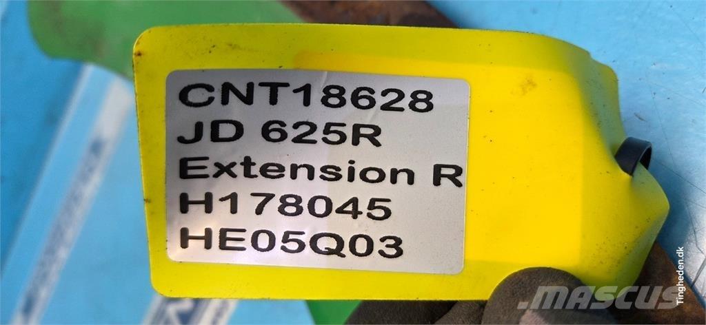 John Deere 625R Derliaus nuėmimo kombainų priedai