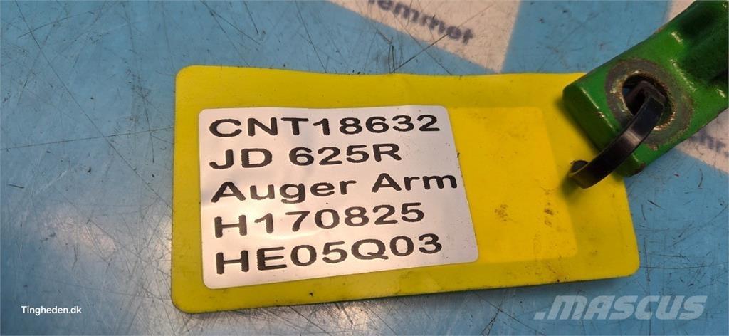 John Deere 625R Derliaus nuėmimo kombainų priedai