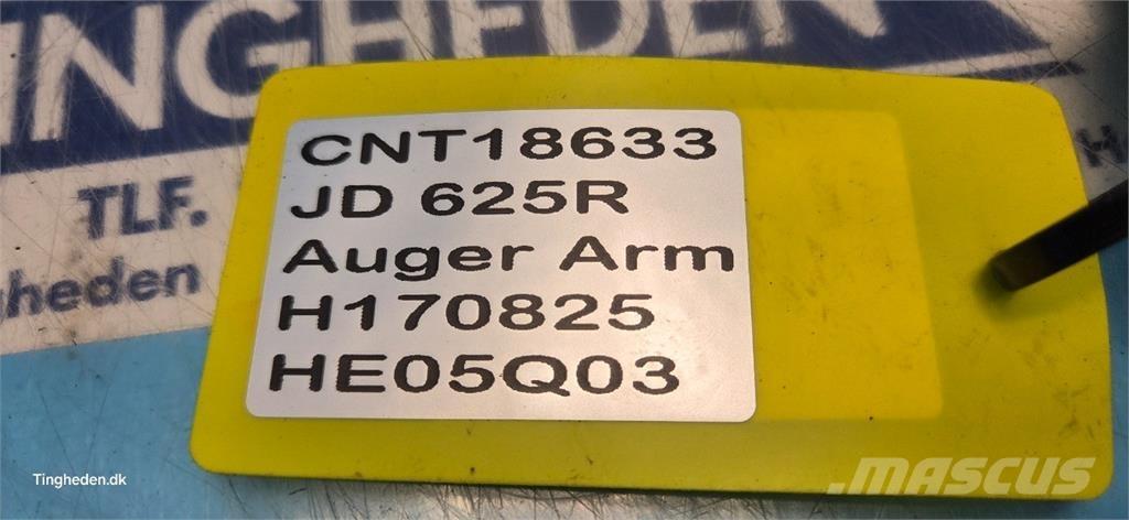 John Deere 625R Derliaus nuėmimo kombainų priedai