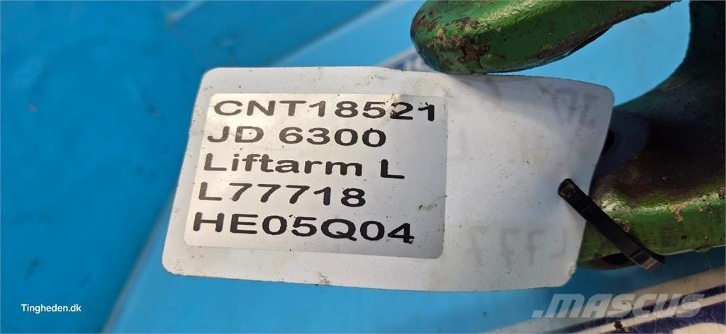 John Deere 6300 Kiti naudoti traktorių priedai