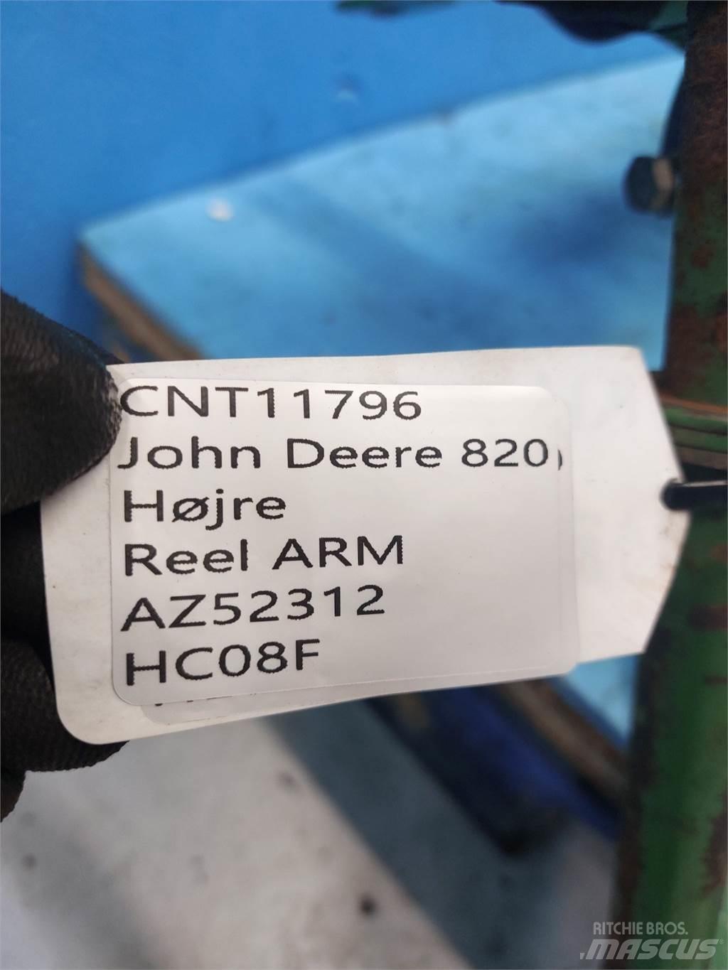 John Deere 820 Derliaus nuėmimo kombainų priedai