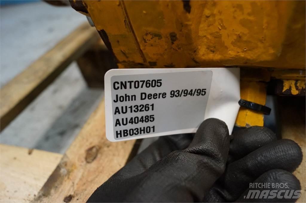 John Deere 93 Transmisijos