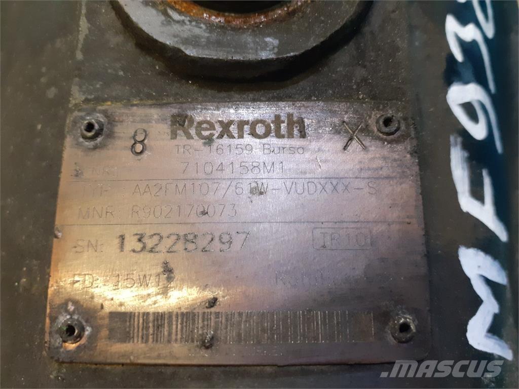 John Deere 9380 Hidraulikos įrenginiai