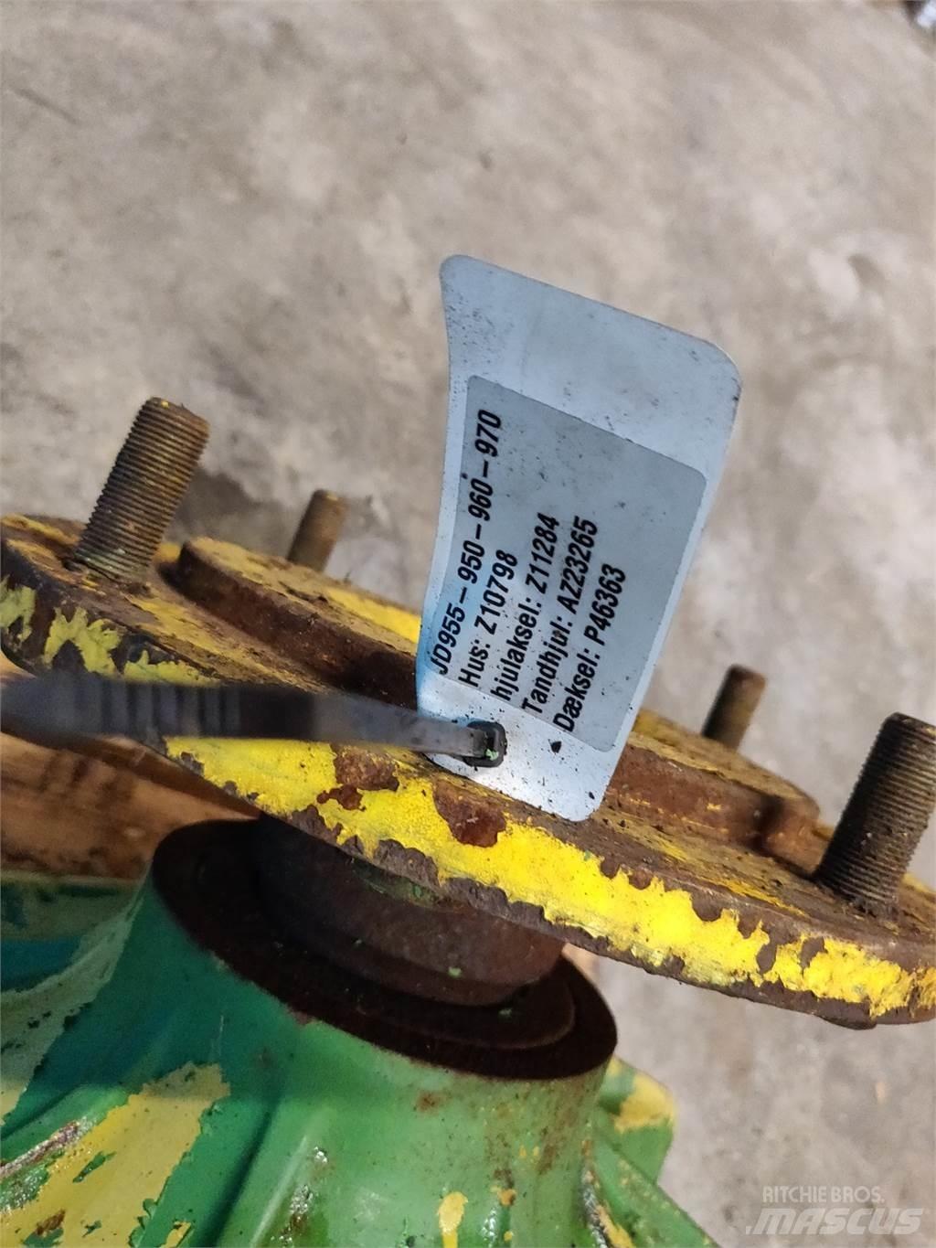 John Deere 950 Derliaus nuėmimo kombainų priedai