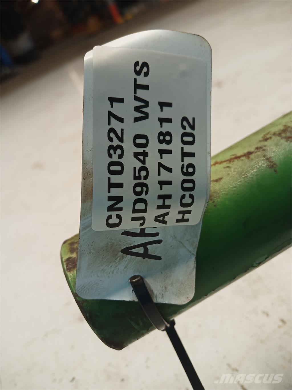 John Deere 9540 Hidraulikos įrenginiai