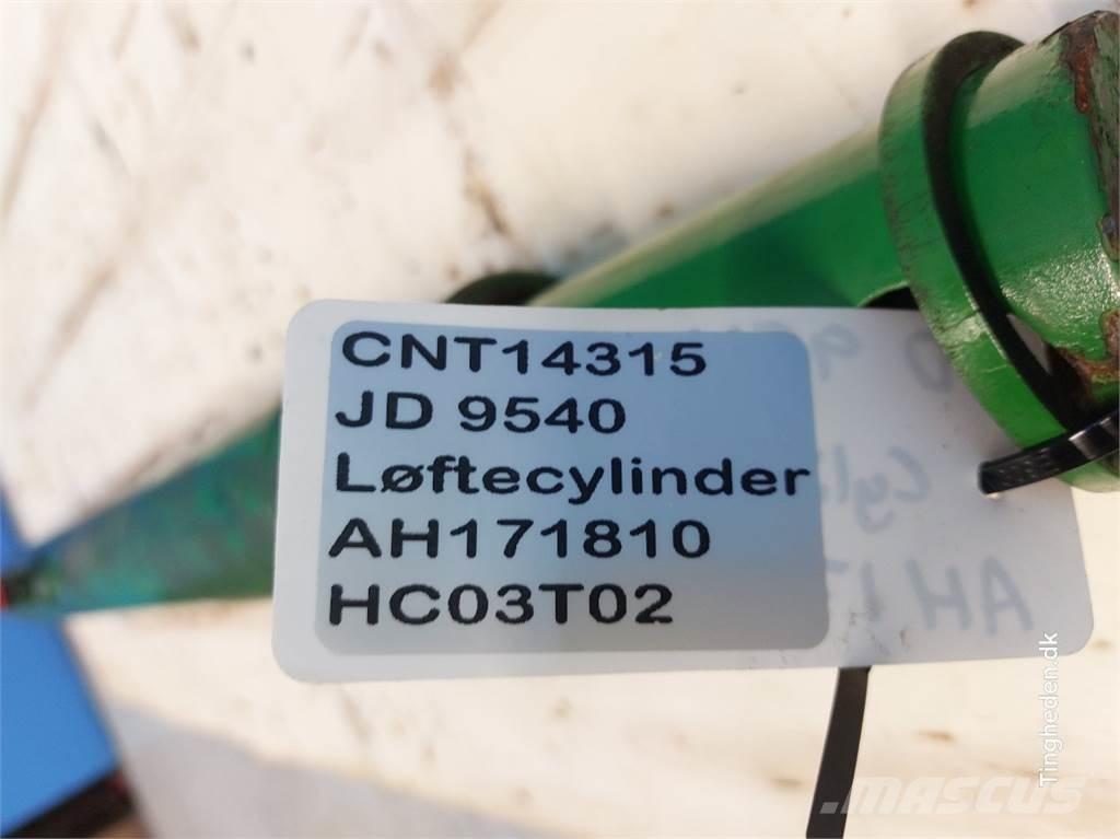 John Deere 9540 Hidraulikos įrenginiai
