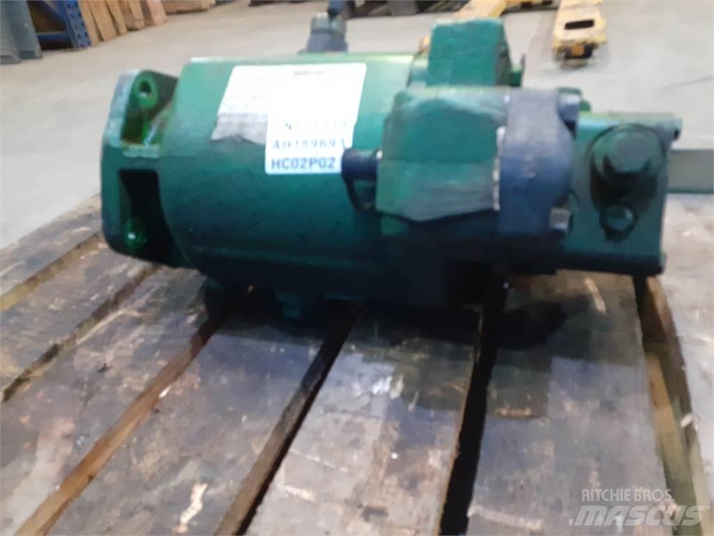John Deere 9640 Hidraulikos įrenginiai
