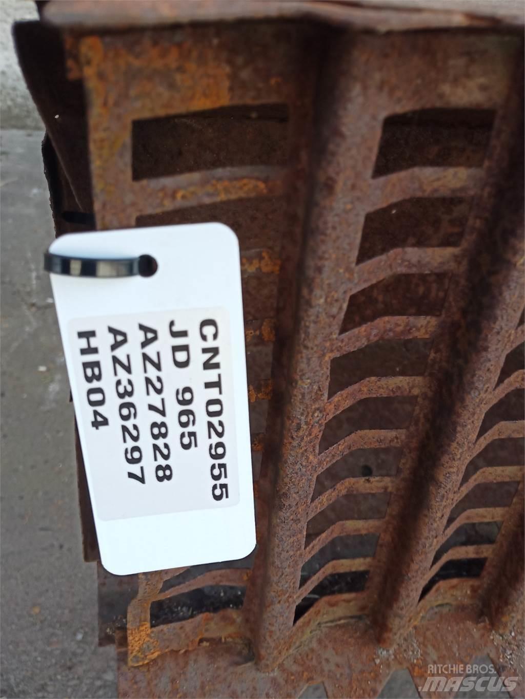 John Deere 965 Derliaus nuėmimo kombainų priedai