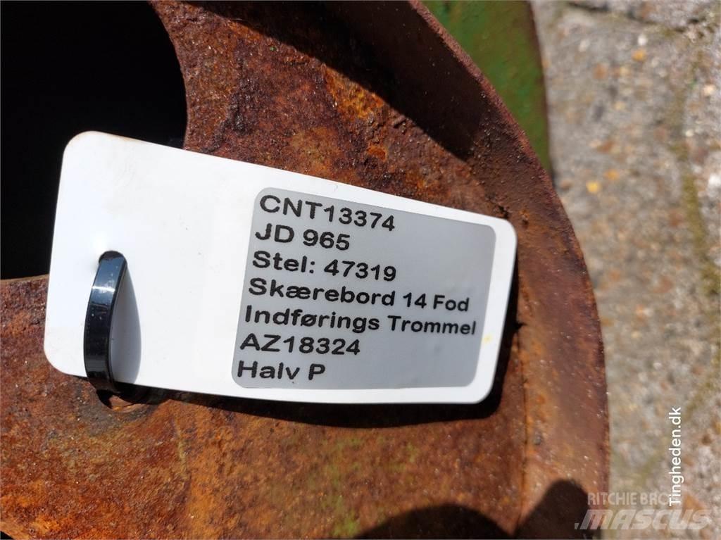 John Deere 965 Derliaus nuėmimo kombainų priedai