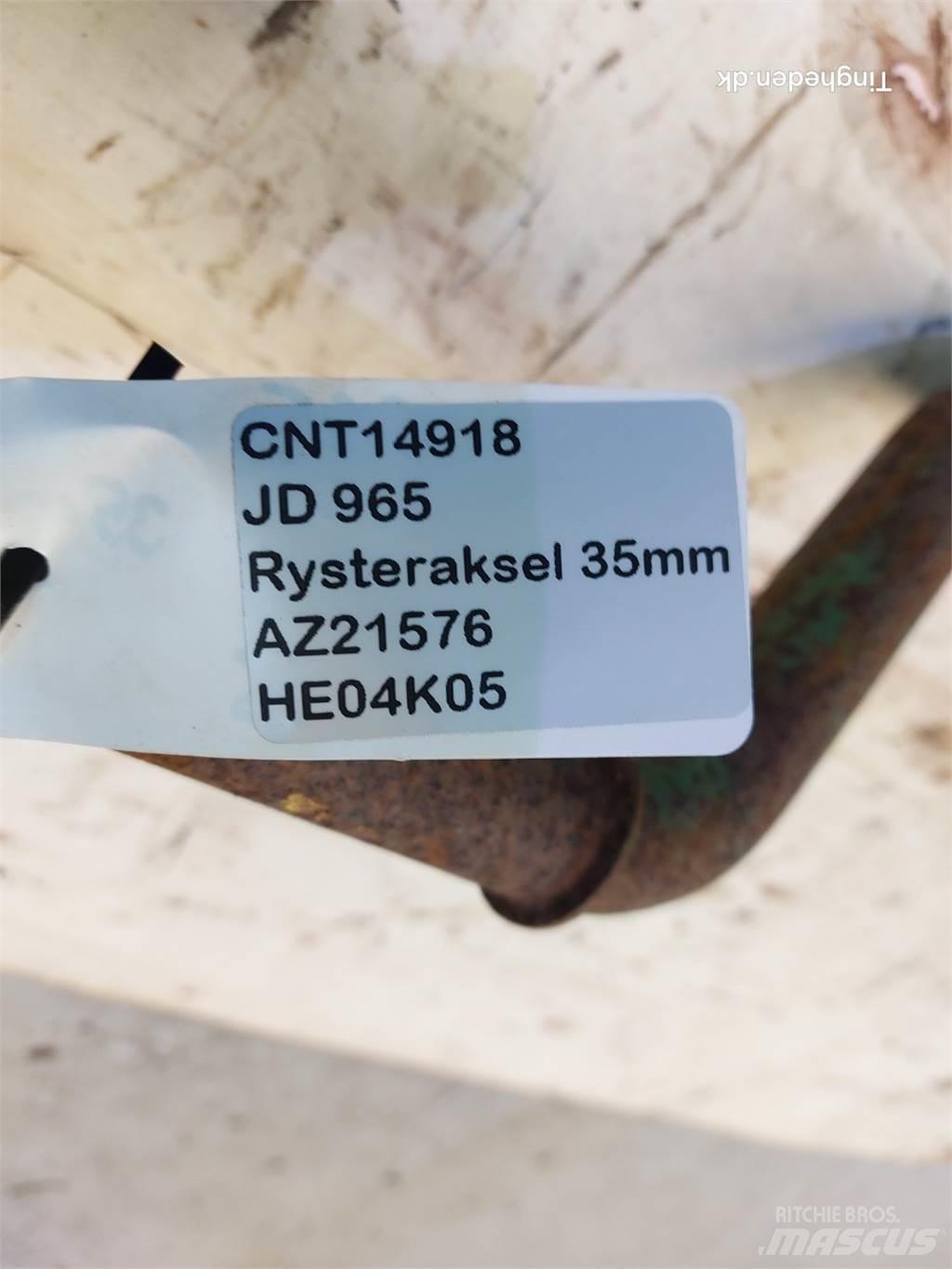 John Deere 965 Derliaus nuėmimo kombainų priedai
