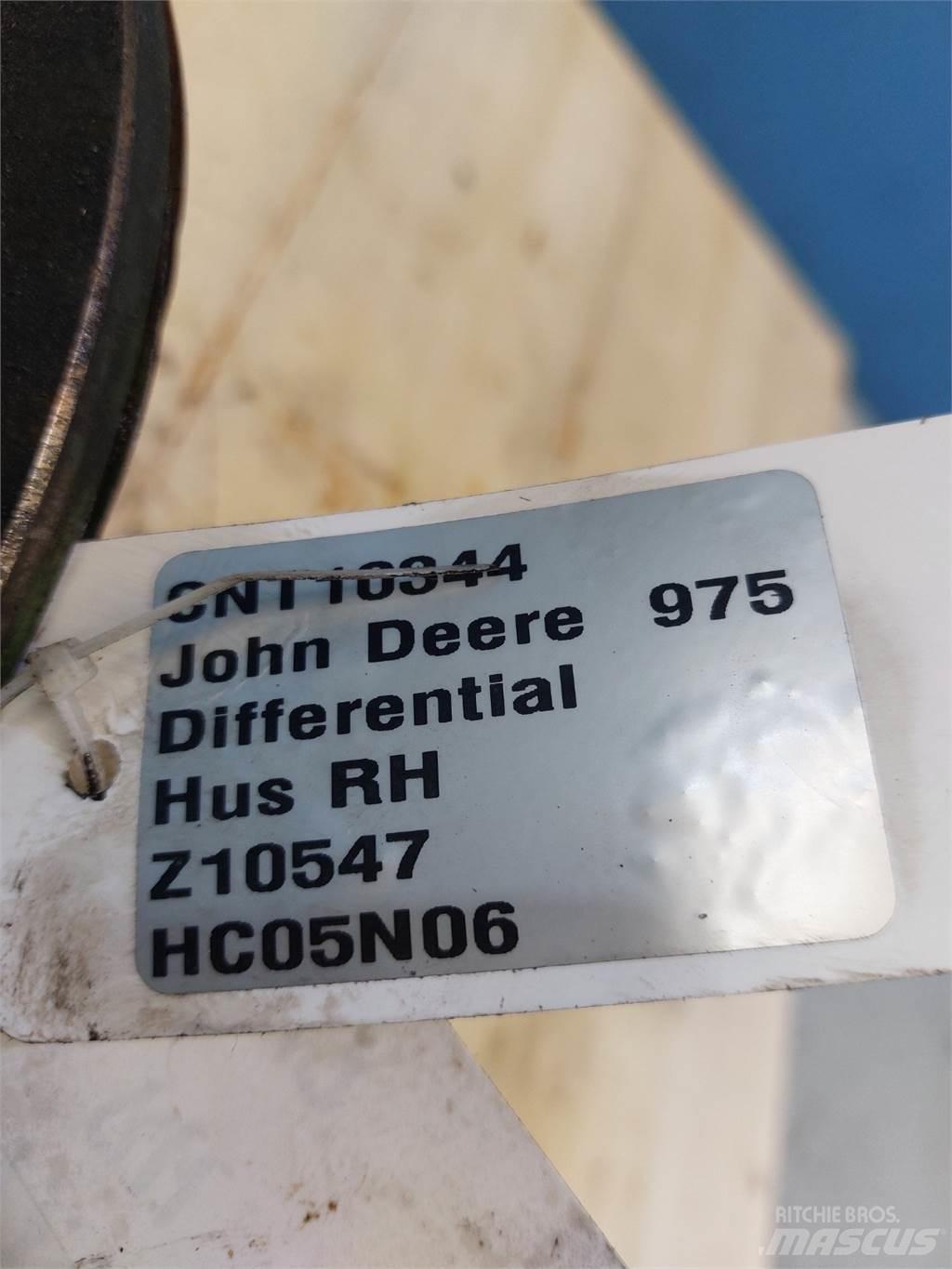 John Deere 975 Transmisijos