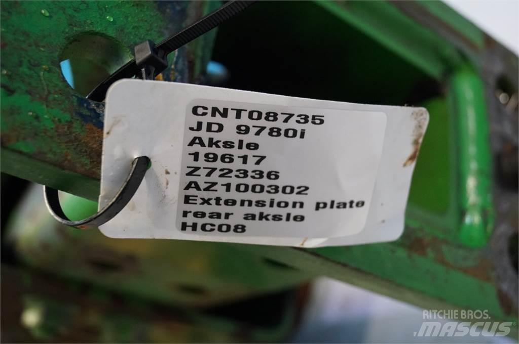 John Deere 9780 Derliaus nuėmimo kombainų priedai