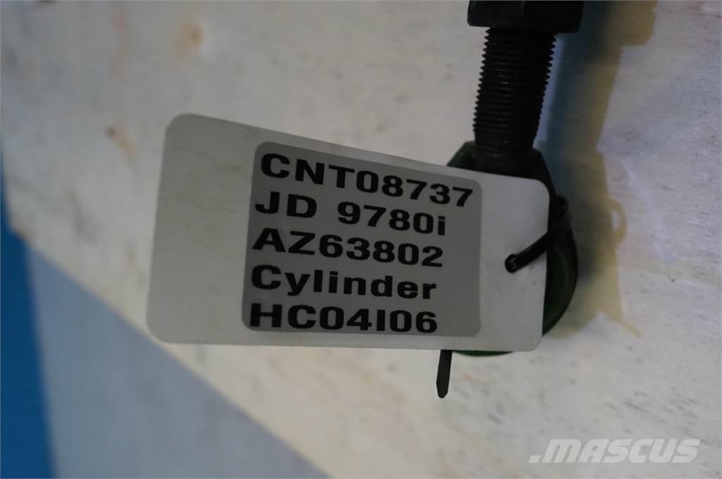 John Deere 9780 Hidraulikos įrenginiai