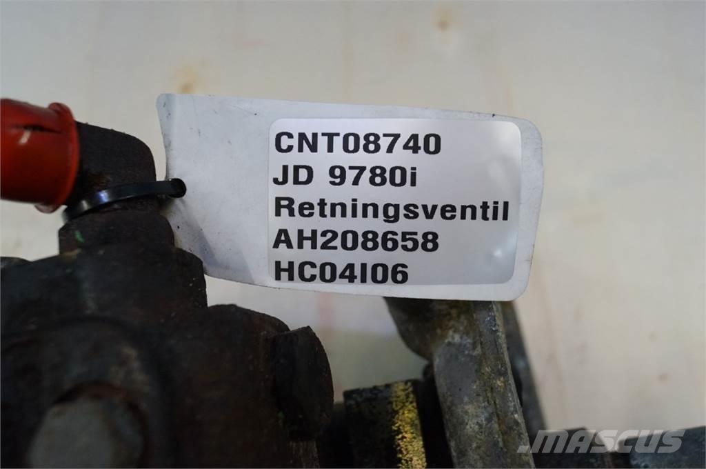 John Deere 9780 Hidraulikos įrenginiai