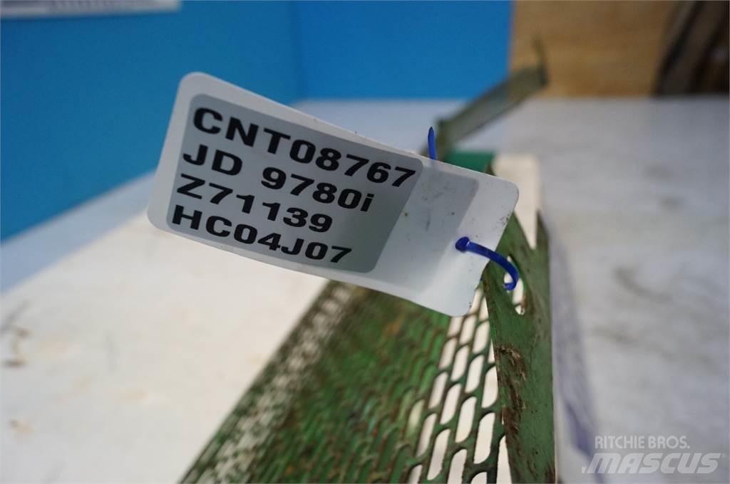John Deere 9780 Derliaus nuėmimo kombainų priedai