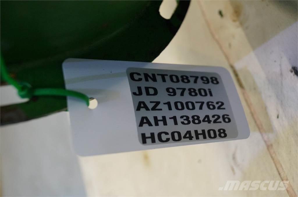 John Deere 9780 Derliaus nuėmimo kombainų priedai