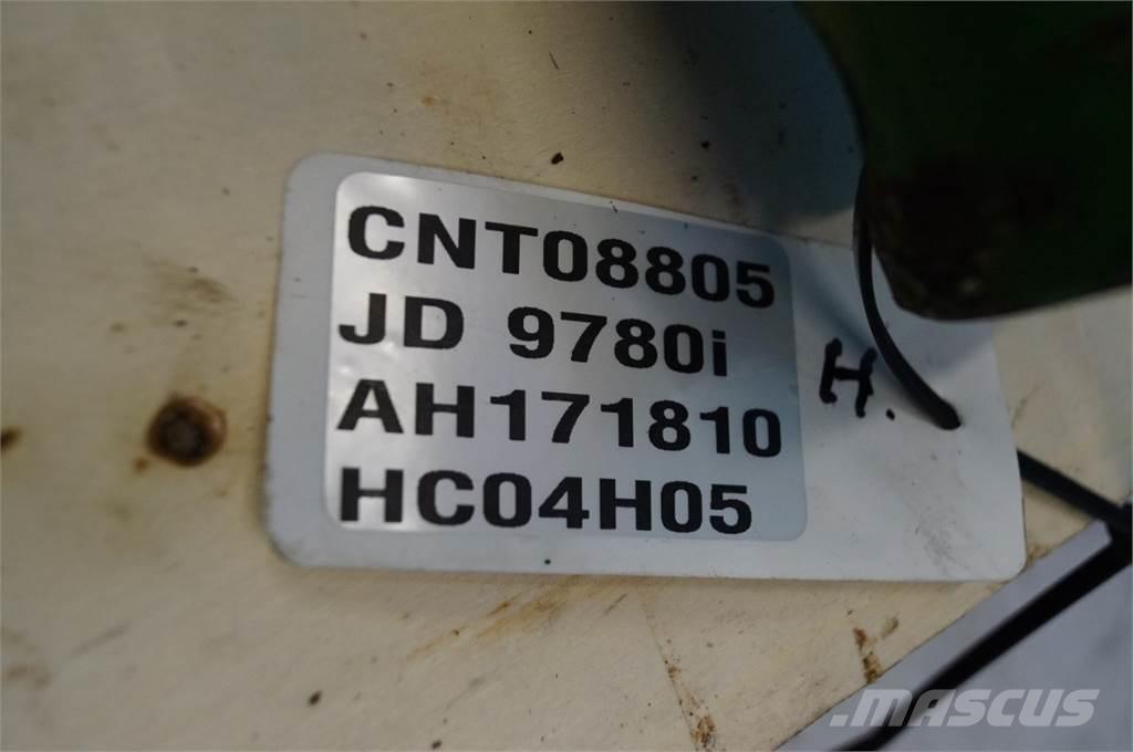 John Deere 9780 Hidraulikos įrenginiai