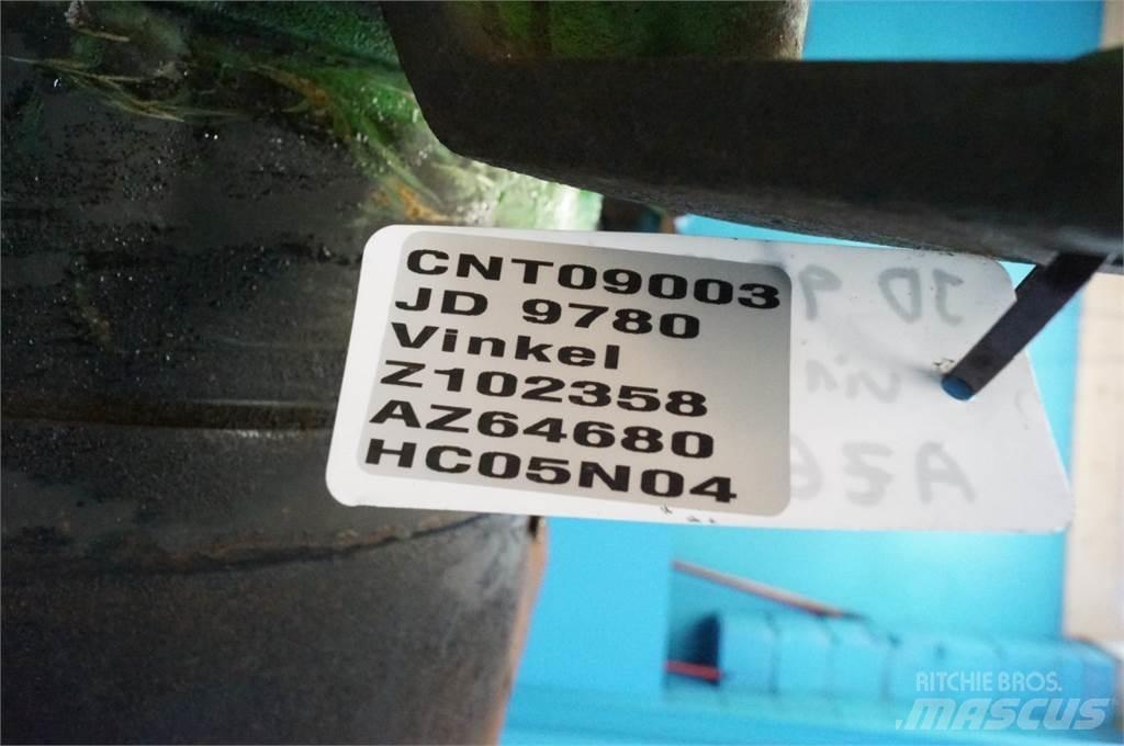 John Deere 9780 Derliaus nuėmimo kombainų priedai