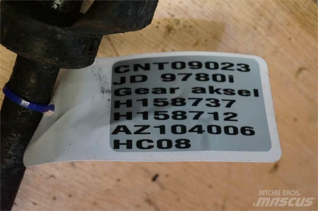 John Deere 9780 Derliaus nuėmimo kombainų priedai