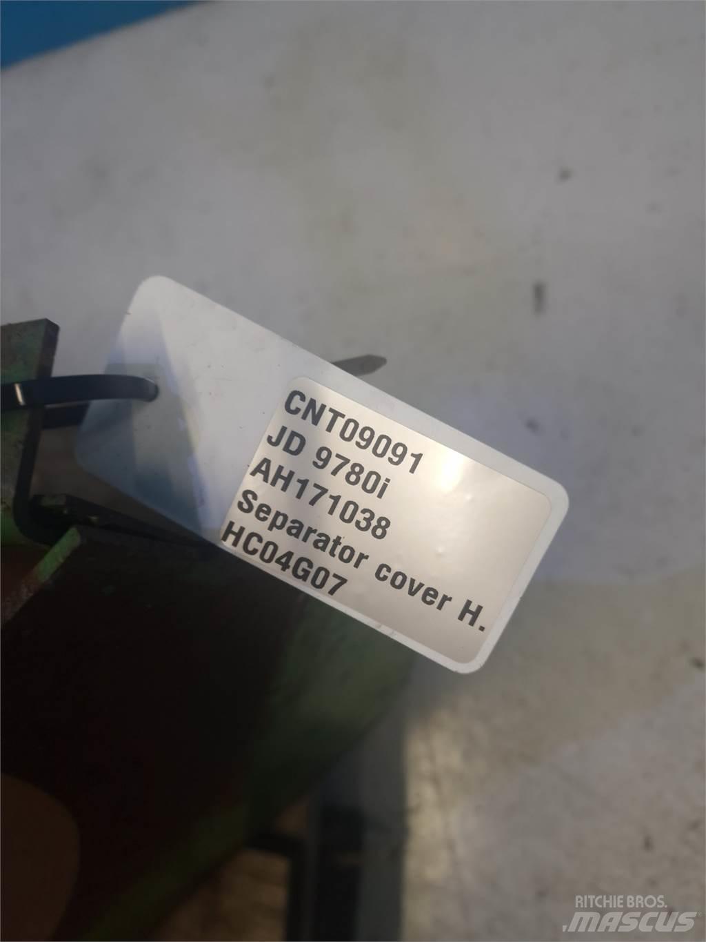 John Deere 9780 Derliaus nuėmimo kombainų priedai