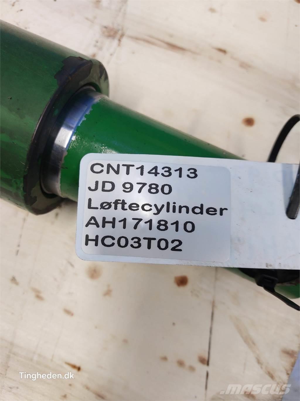 John Deere 9780 Hidraulikos įrenginiai