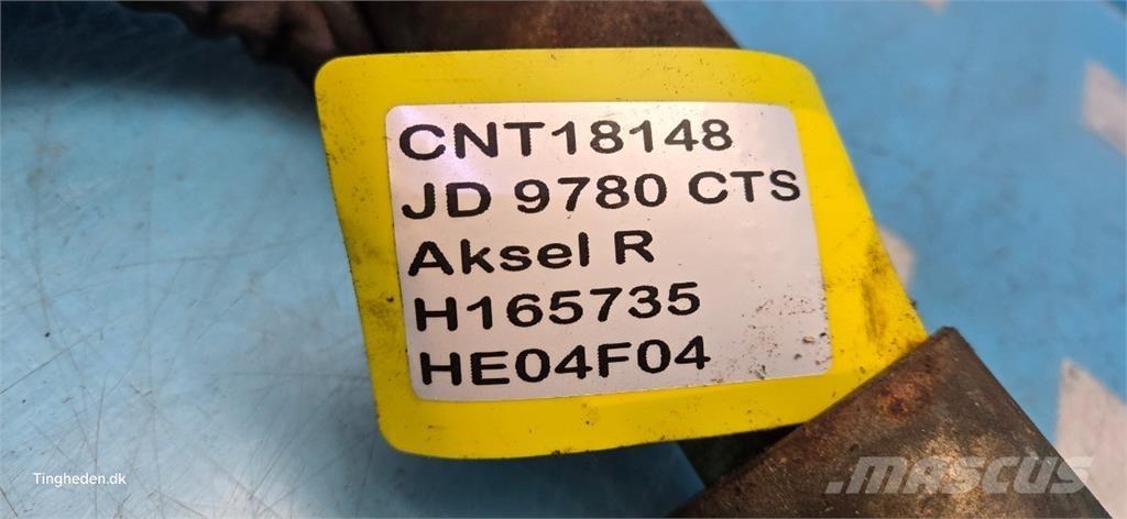 John Deere 9780 Derliaus nuėmimo kombainų priedai