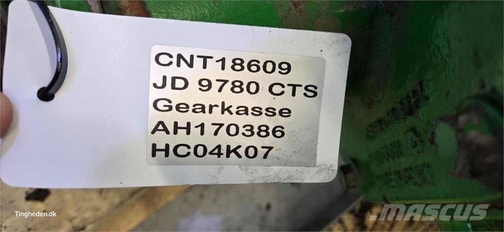 John Deere 9780 Transmisijos