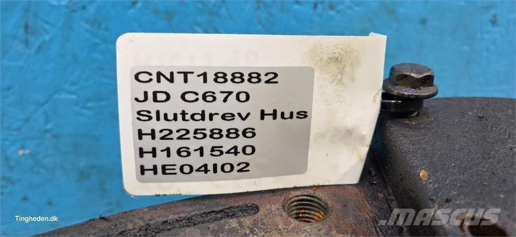 John Deere C670 Derliaus nuėmimo kombainų priedai