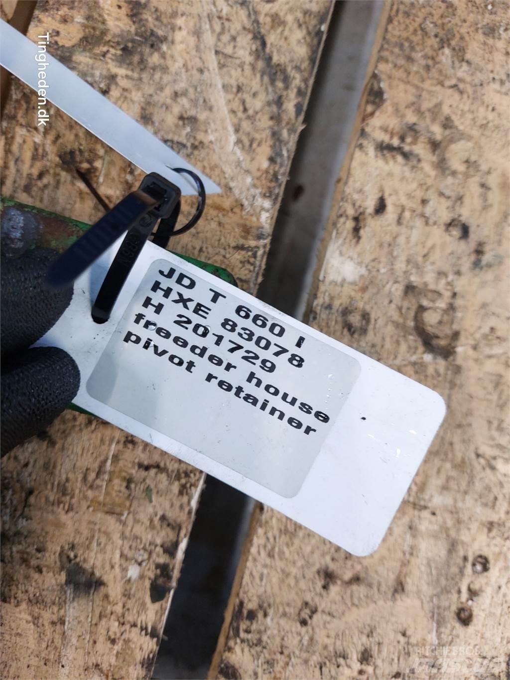 John Deere T660i Derliaus nuėmimo kombainų priedai