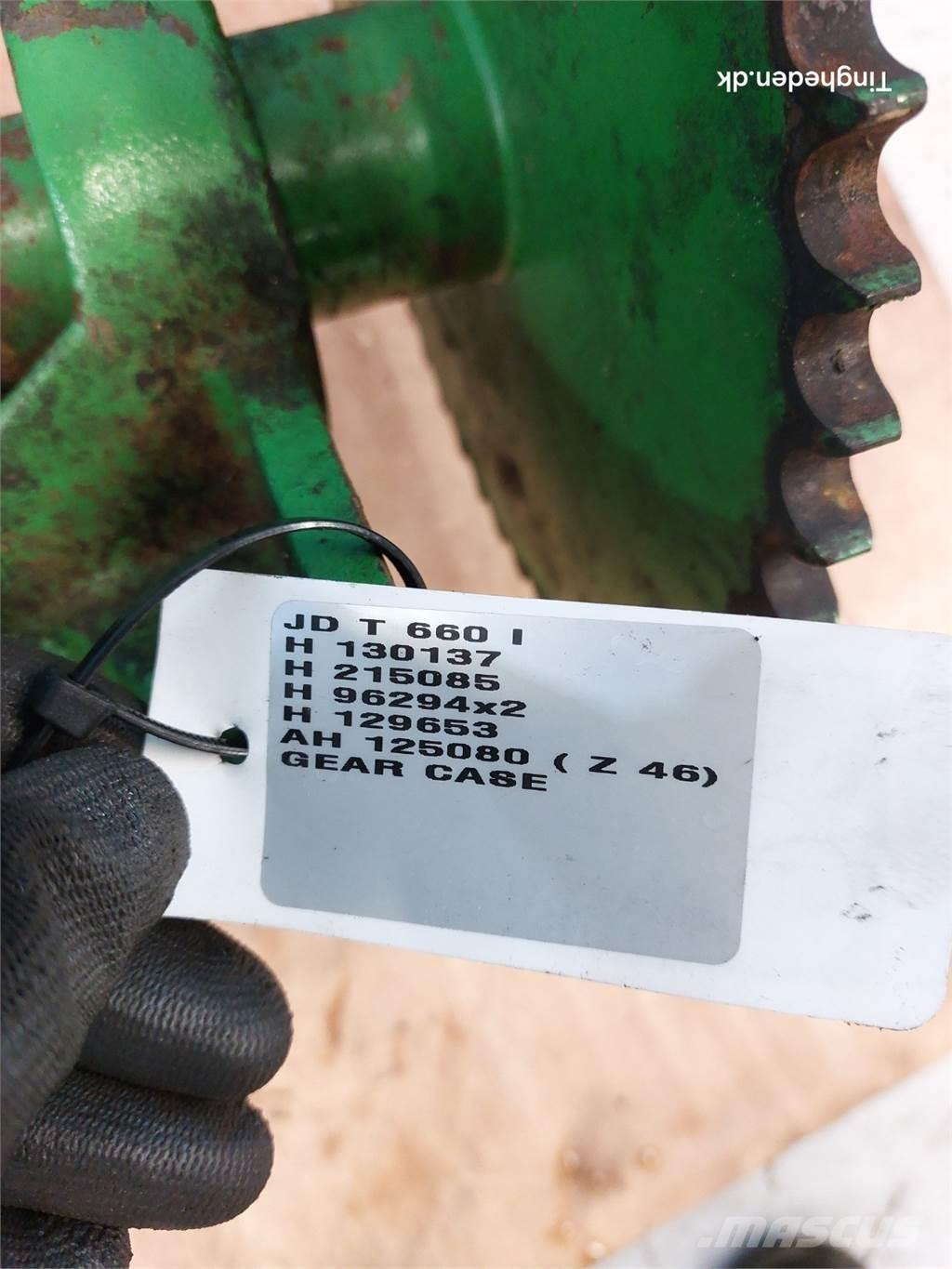 John Deere T660i Derliaus nuėmimo kombainų priedai
