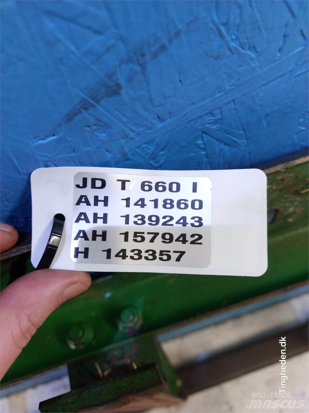 John Deere T660I Derliaus nuėmimo kombainų priedai