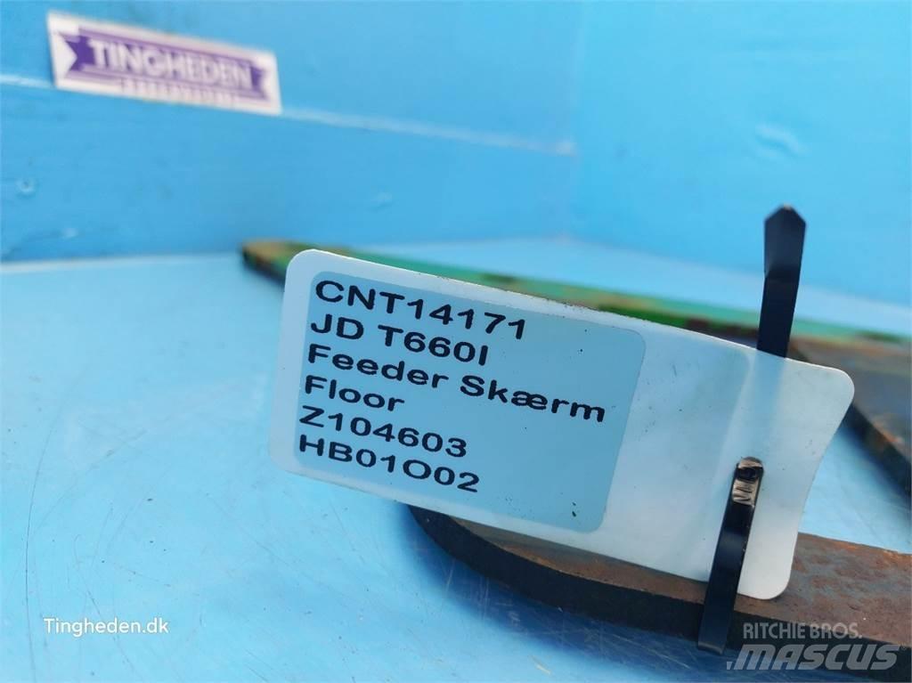 John Deere T660I Derliaus nuėmimo kombainų priedai